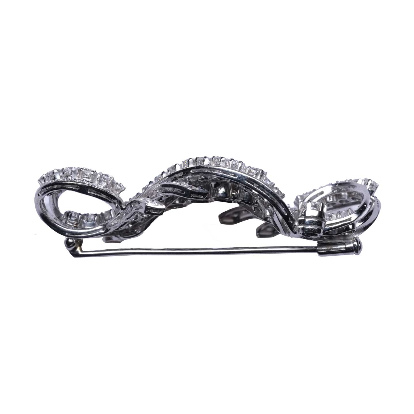 1950's Italian Diamond Brooch