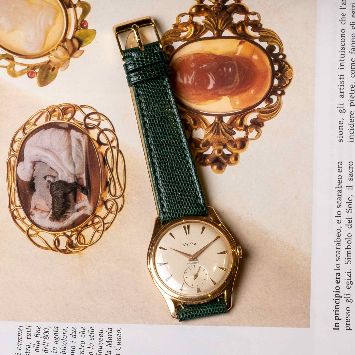 Vetta gold watch 1960s