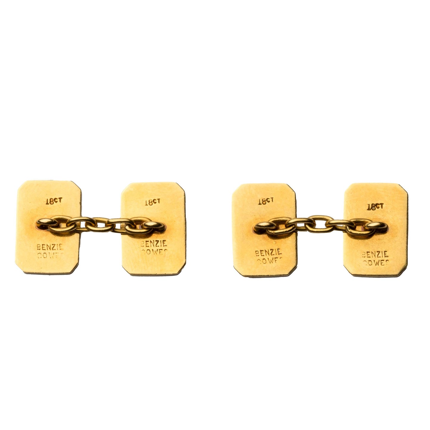 English Yacht Club Cufflinks - Benzie of Cowes