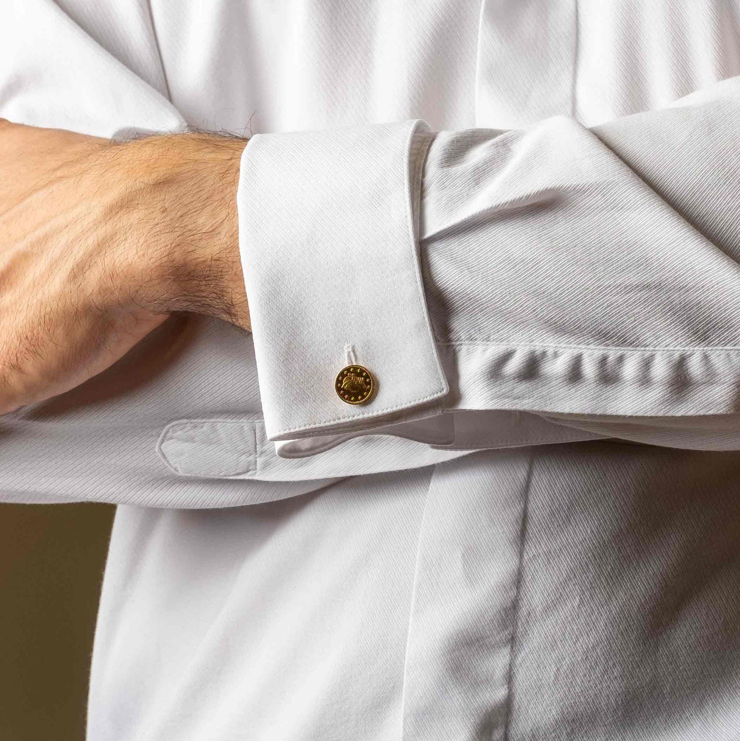 Vintage Gold Coin Cufflinks
