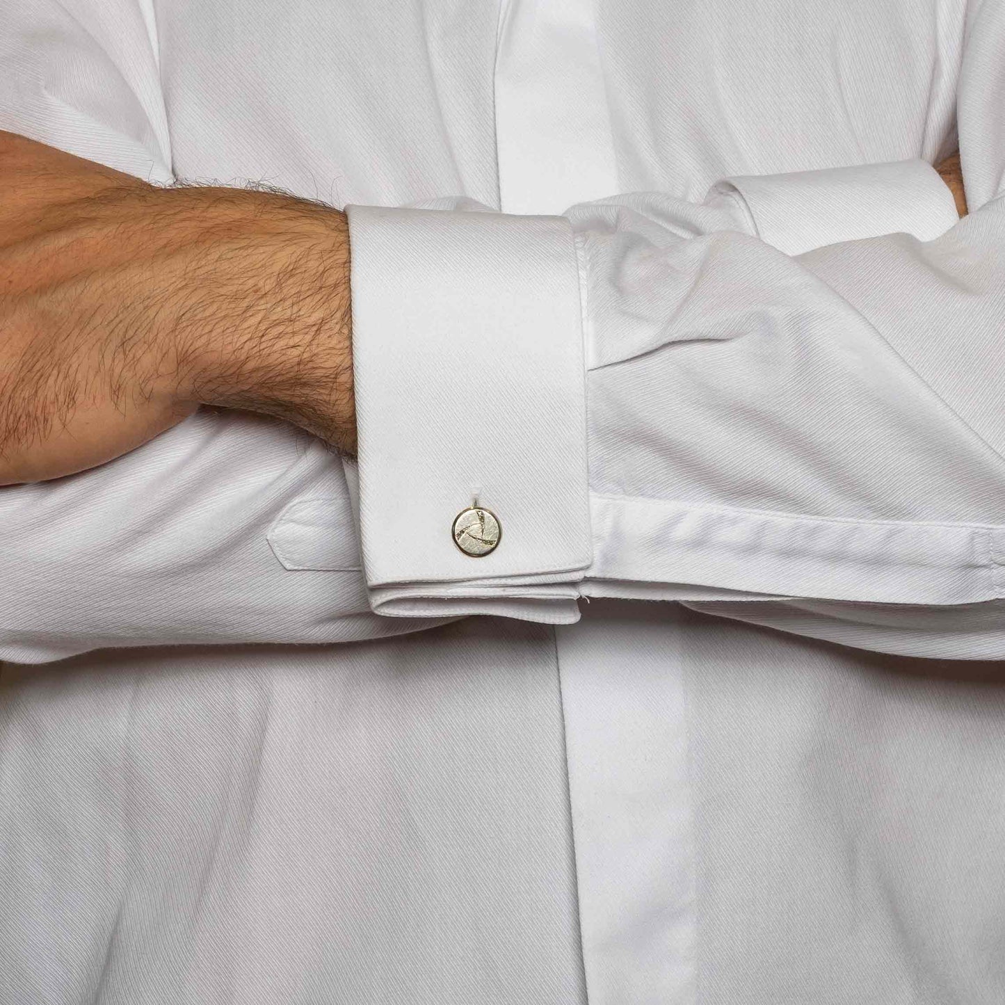 Infinity Art Deco Cufflinks