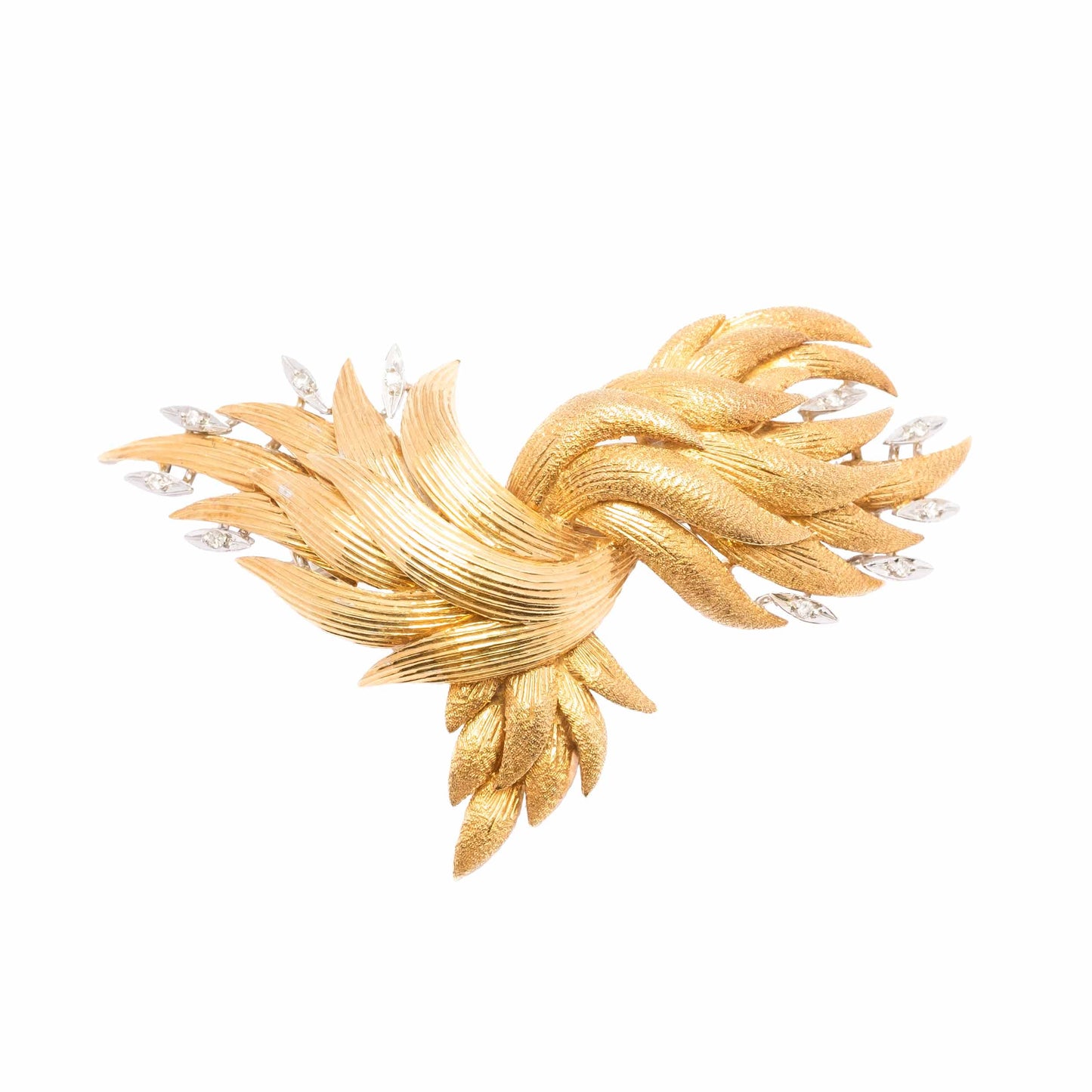 1960s gold brooch