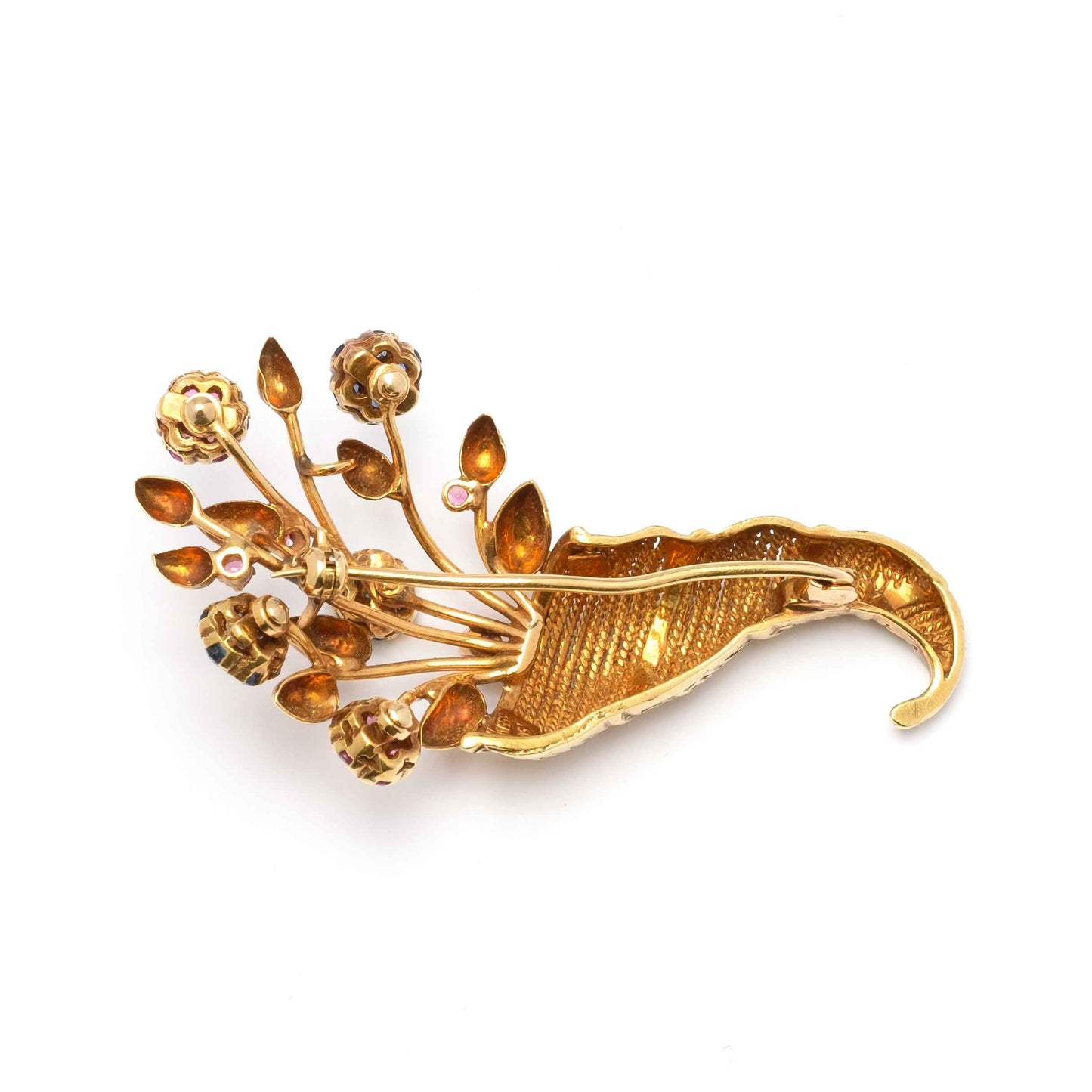 Cornucopia Brooch 1940s period