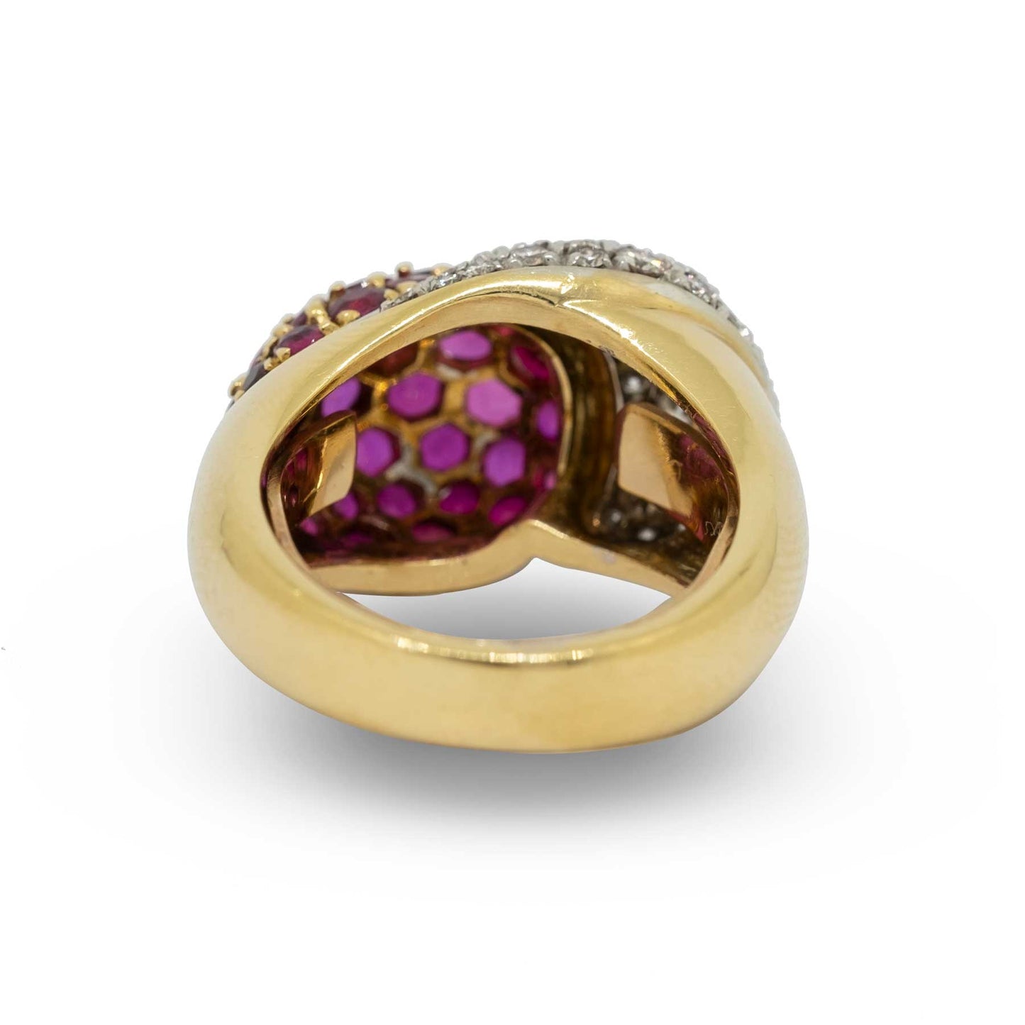 Ruby & Diamonds Cocktail Ring