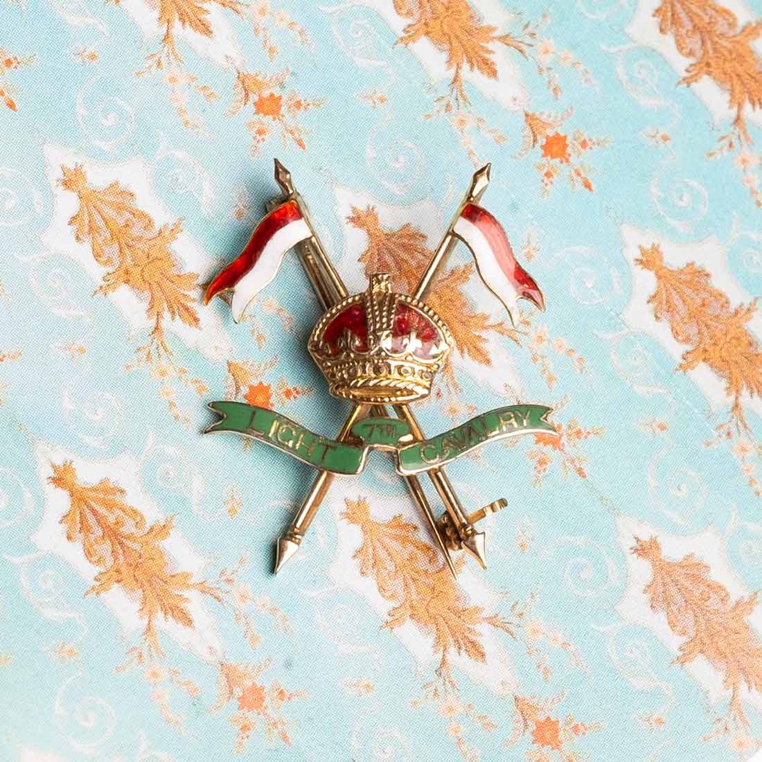 7th Light Cavalry Regimental Brooch