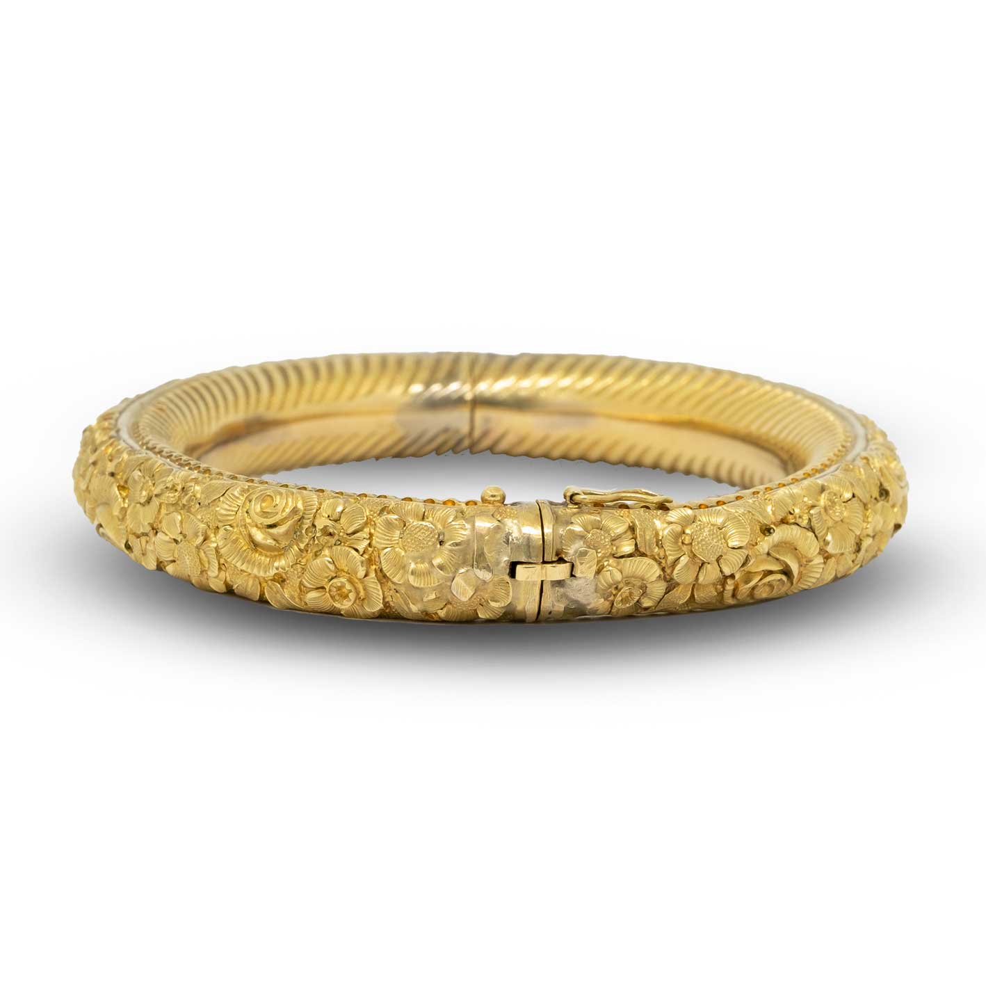 Antique gold Bangle