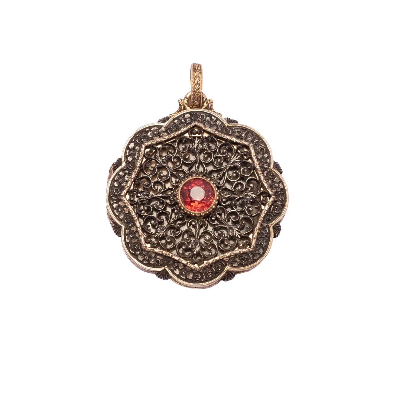 Antique Engraved Locket