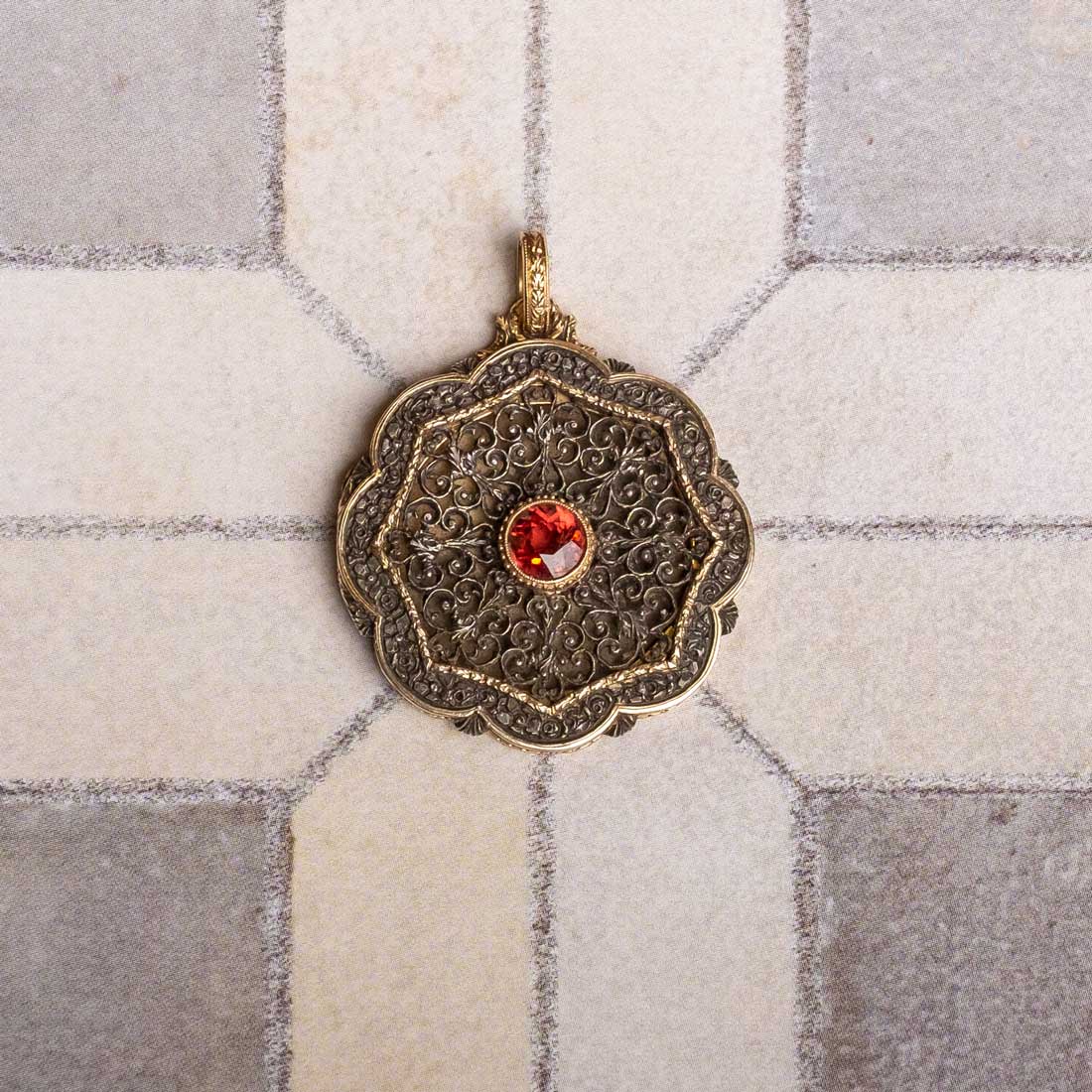 Antique Engraved Locket