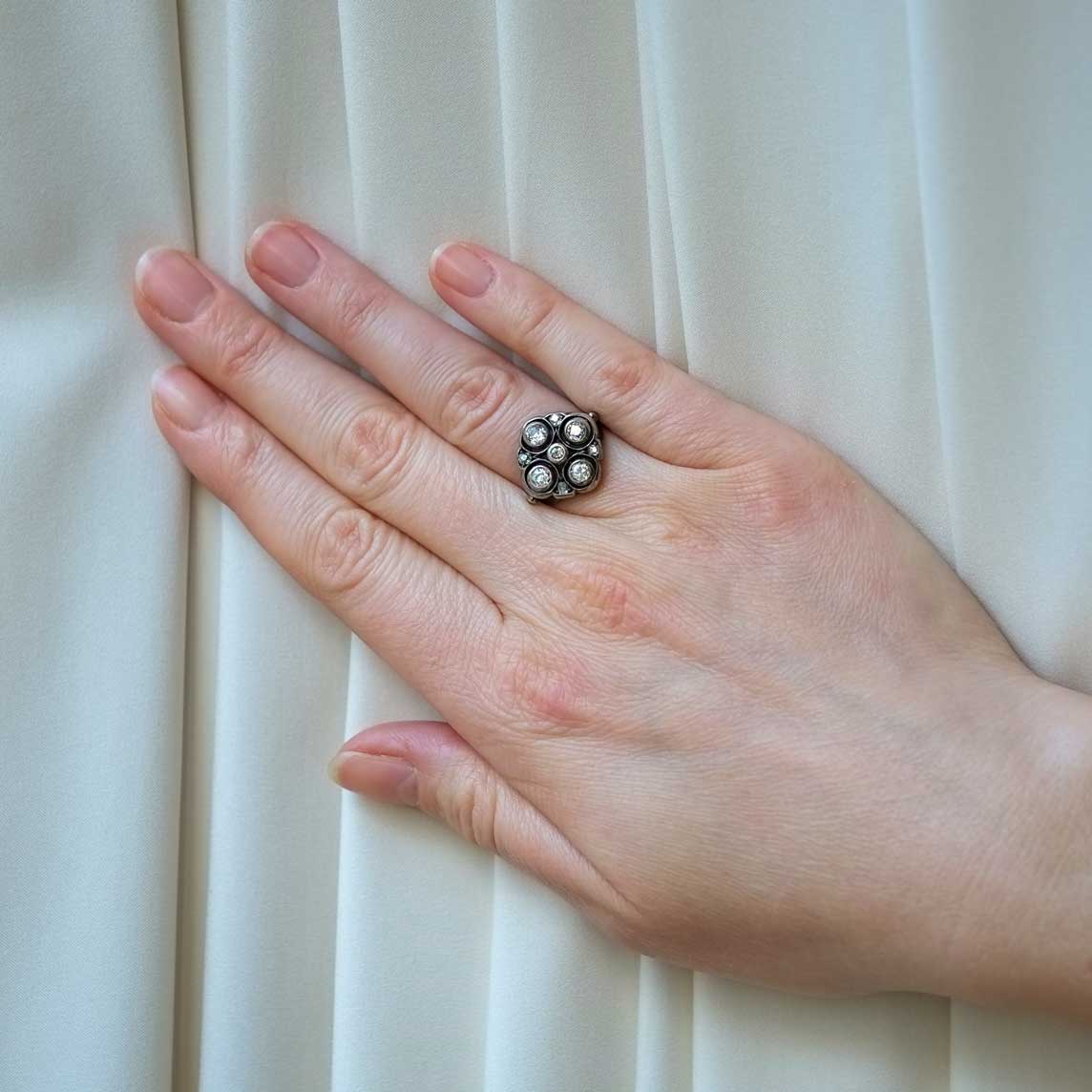 Old Cut Diamond Ring