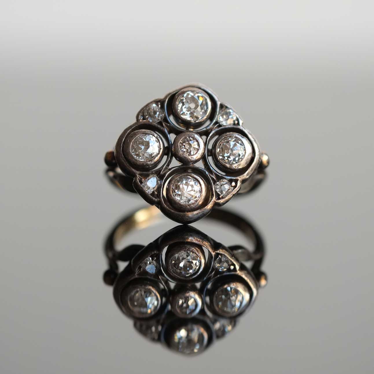 Old Cut Diamond Ring