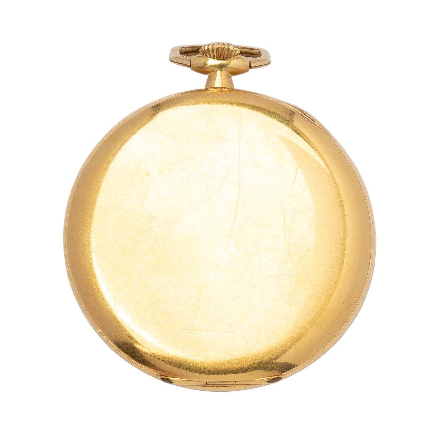 Eberhard & Co. Pocket Watch in 18ct Gold with Rare Mother-of-Pearl Dial – Art Déco, 1930