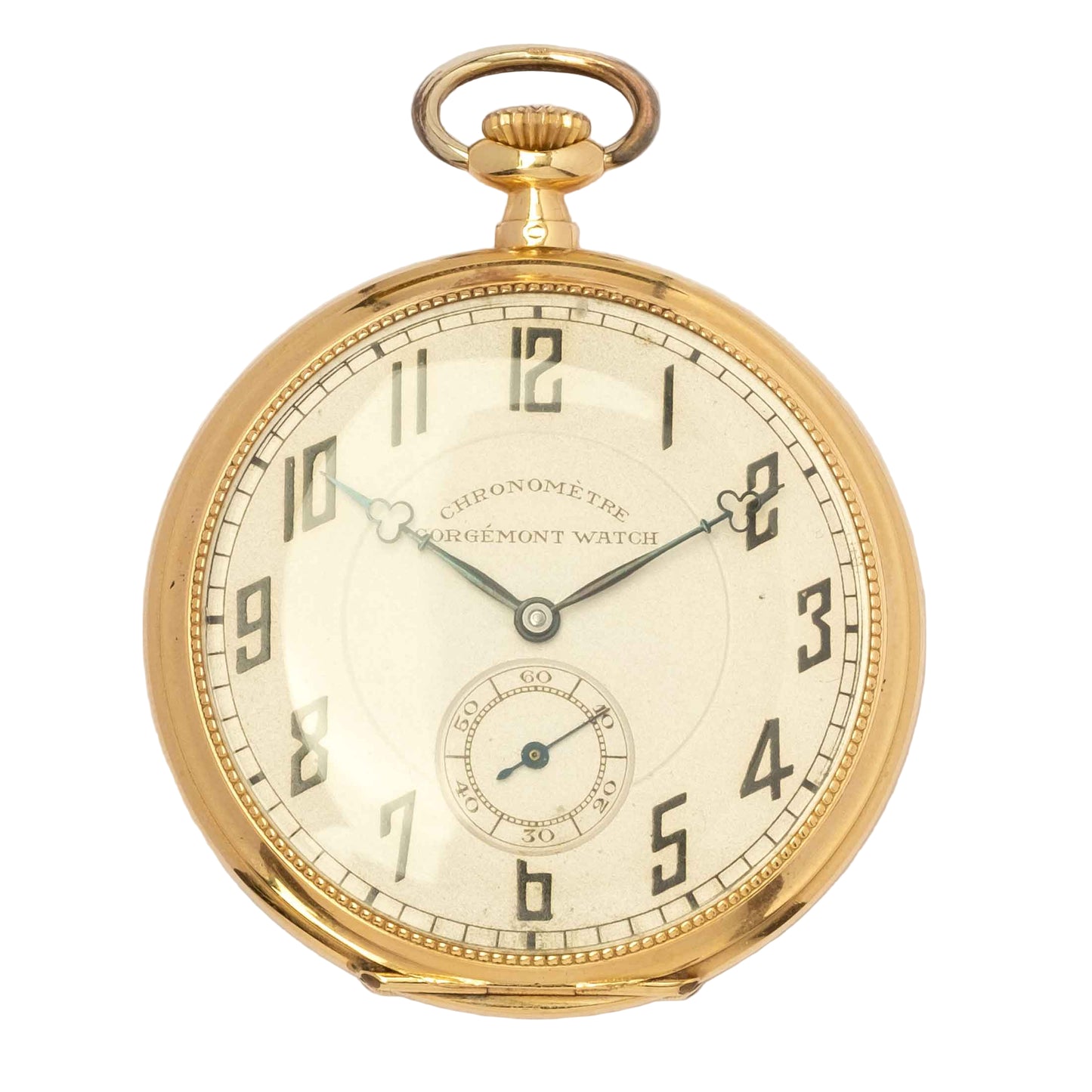 Chronomètre Corgemont Watch Pocket Watch in 18ct Gold – Early 20th Century