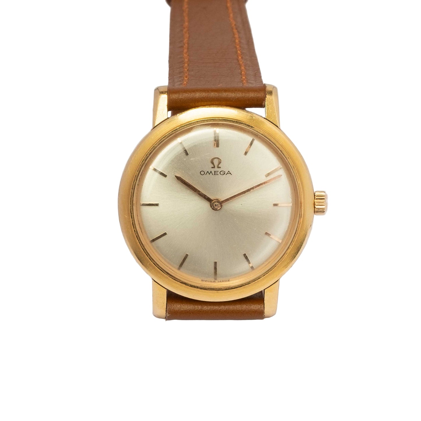 Omega Women’s Watch in 18ct Gold – Manual Wind, Circa 1960s/70s