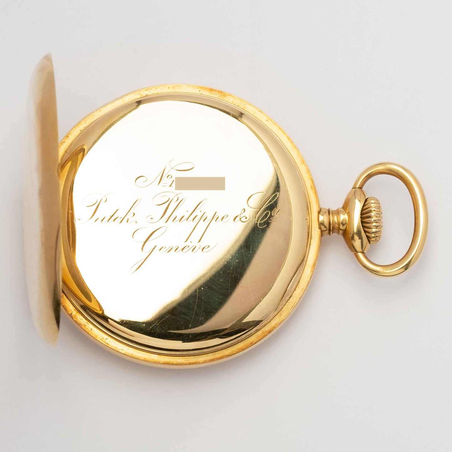 Patek Philippe & Cie Genève Pocket Watch in 18ct Gold – Double Case, Early 20th Century