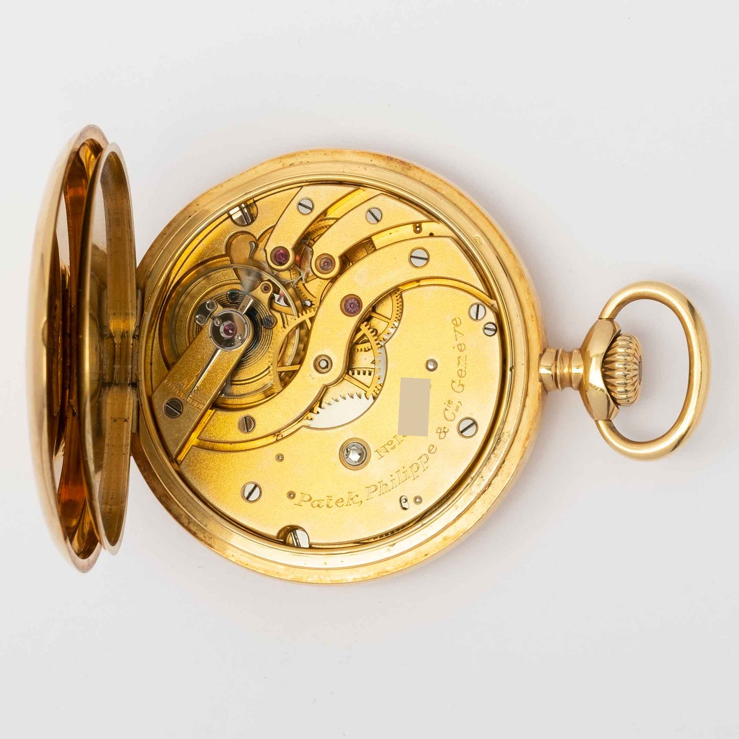 Patek Philippe & Cie Genève Pocket Watch in 18ct Gold – Double Case, Early 20th Century