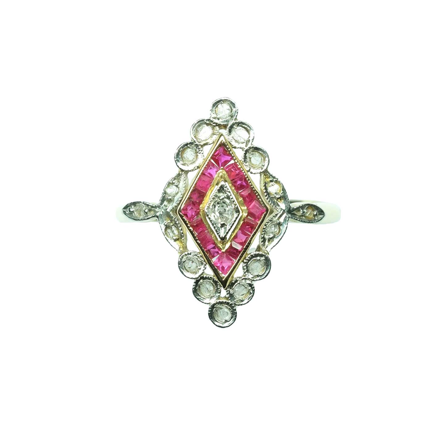 Rubies & Diamond Ring