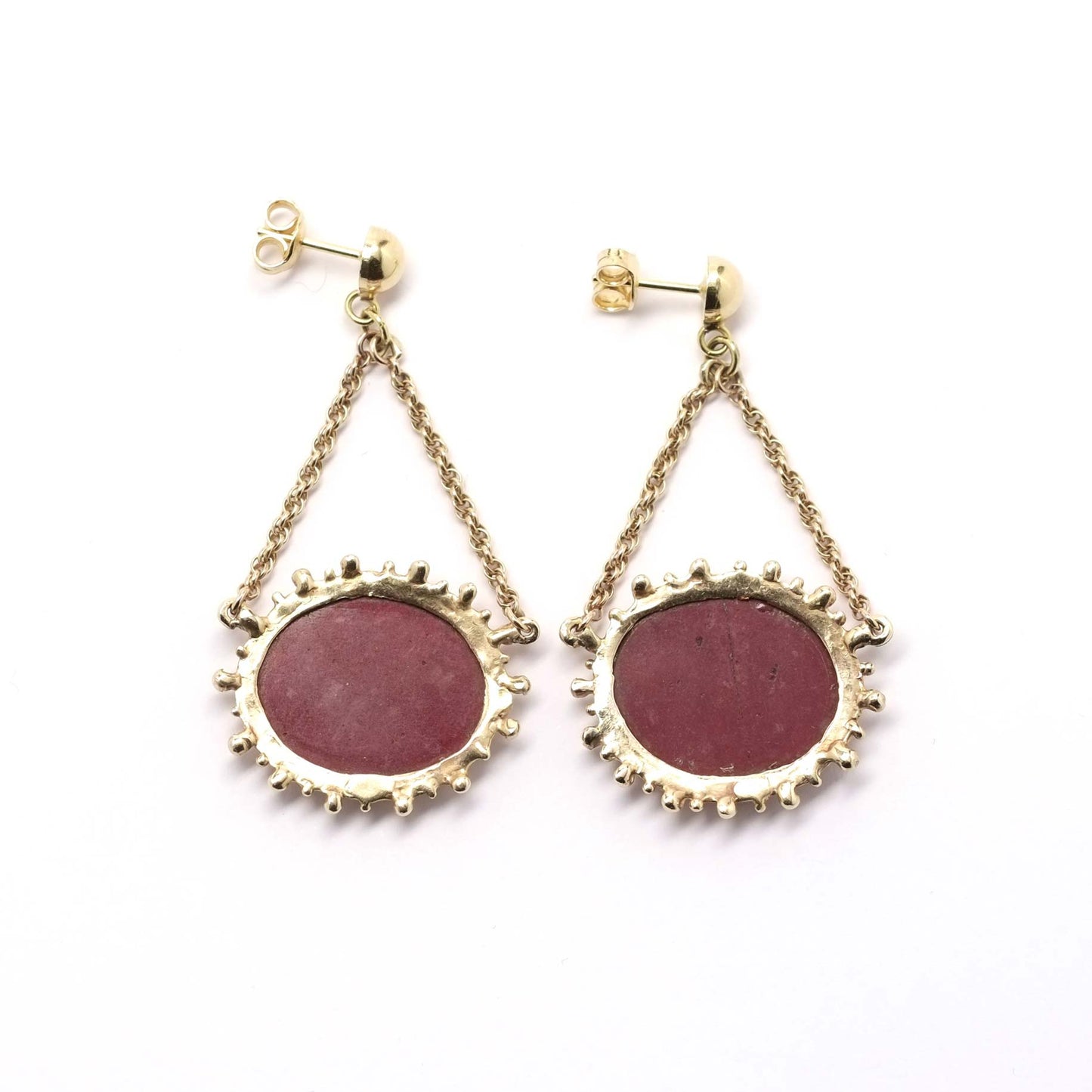 Bird Micromosaic Earrings
