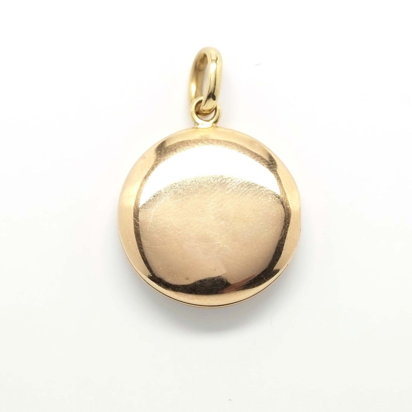 Antique Enamel Locket Pendant