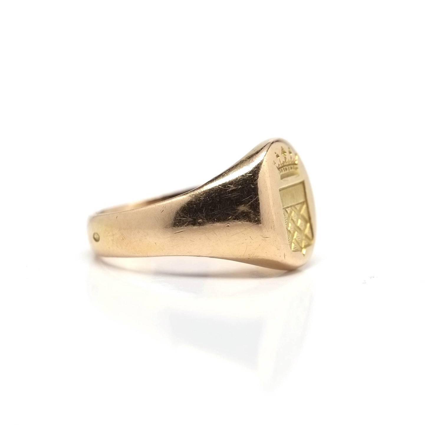 Vintage French Gold Signet Ring