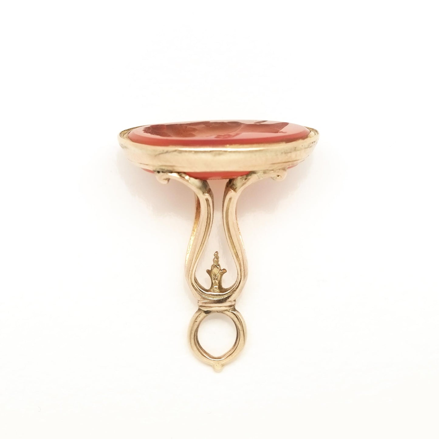 Carnelian Intaglio Seal Pendant
