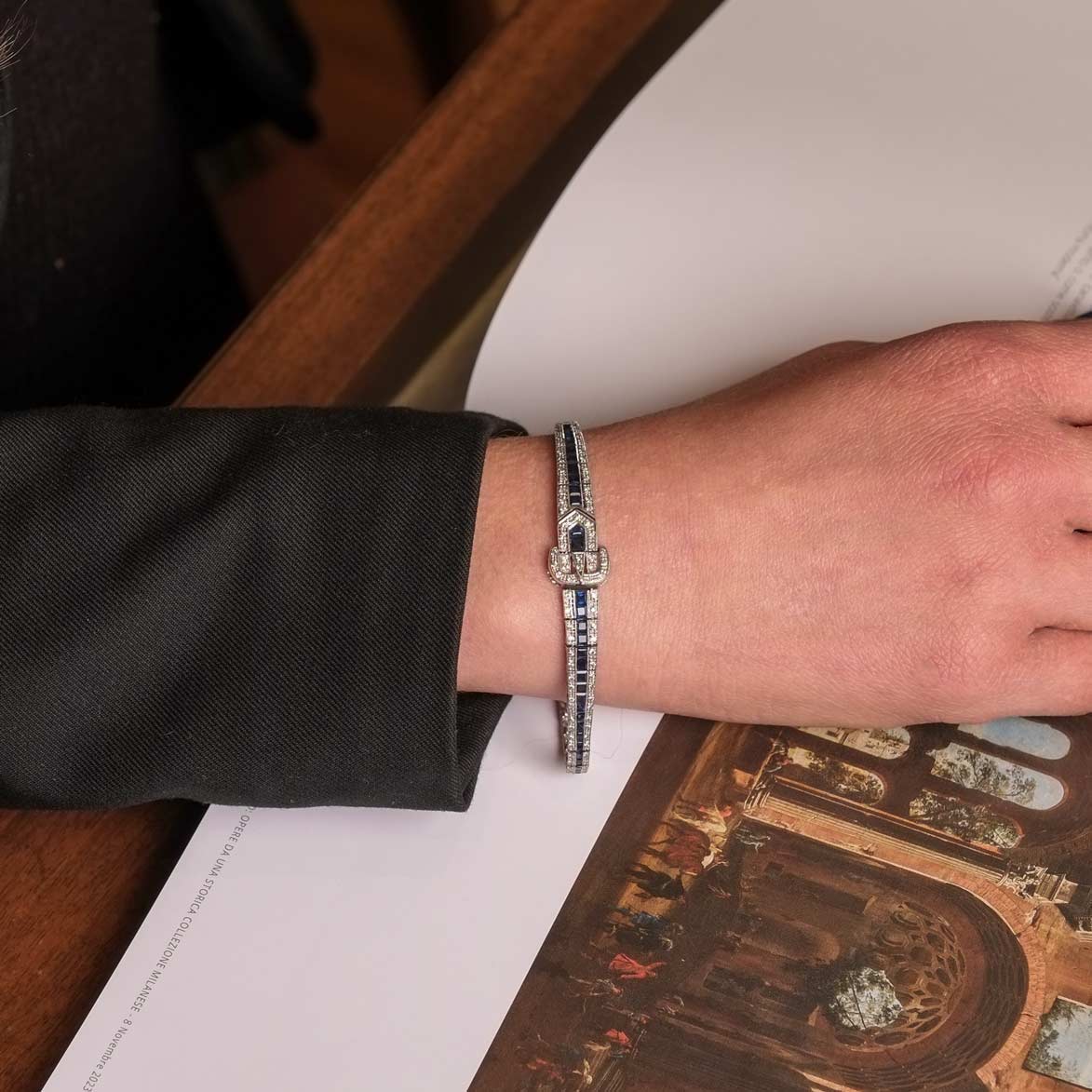 Sapphire & Diamonds Bracelet