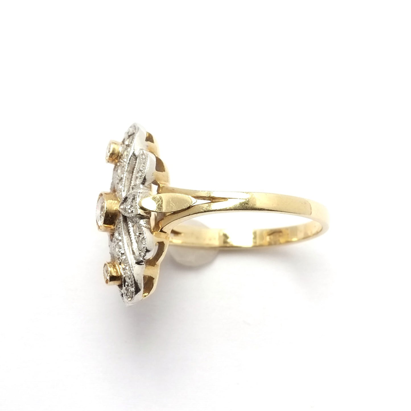 Art Deco Yellow Gold Ring