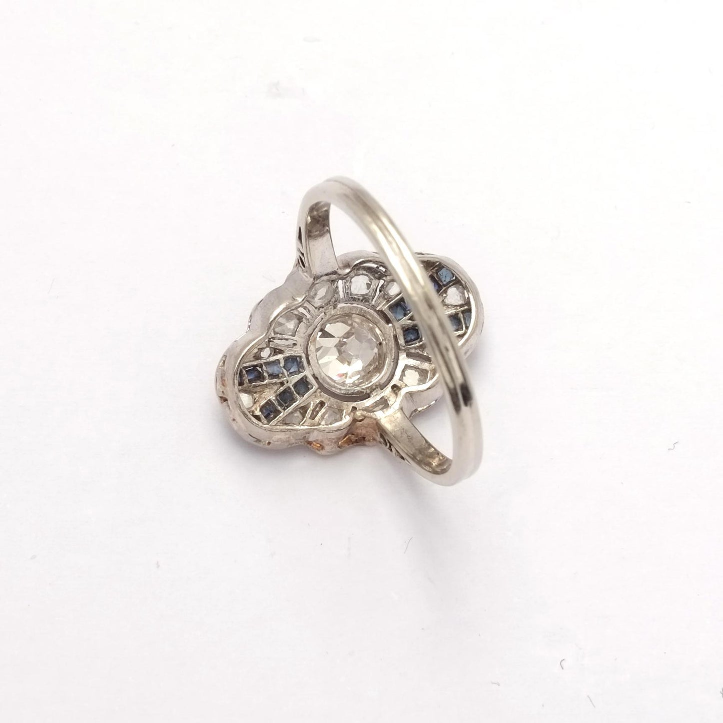 Art Deco Sapphires and Diamonds ring