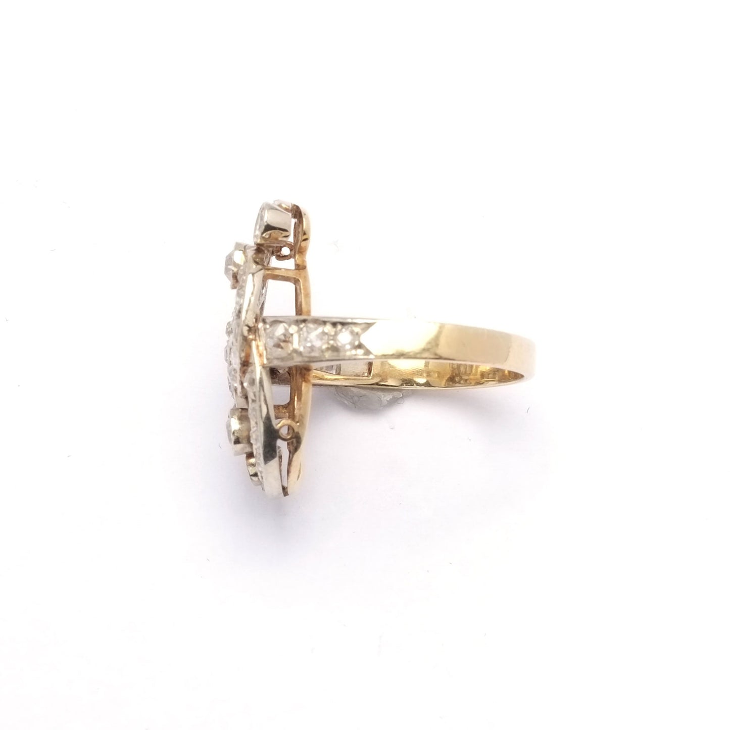 Art Deco Contrarié Ring