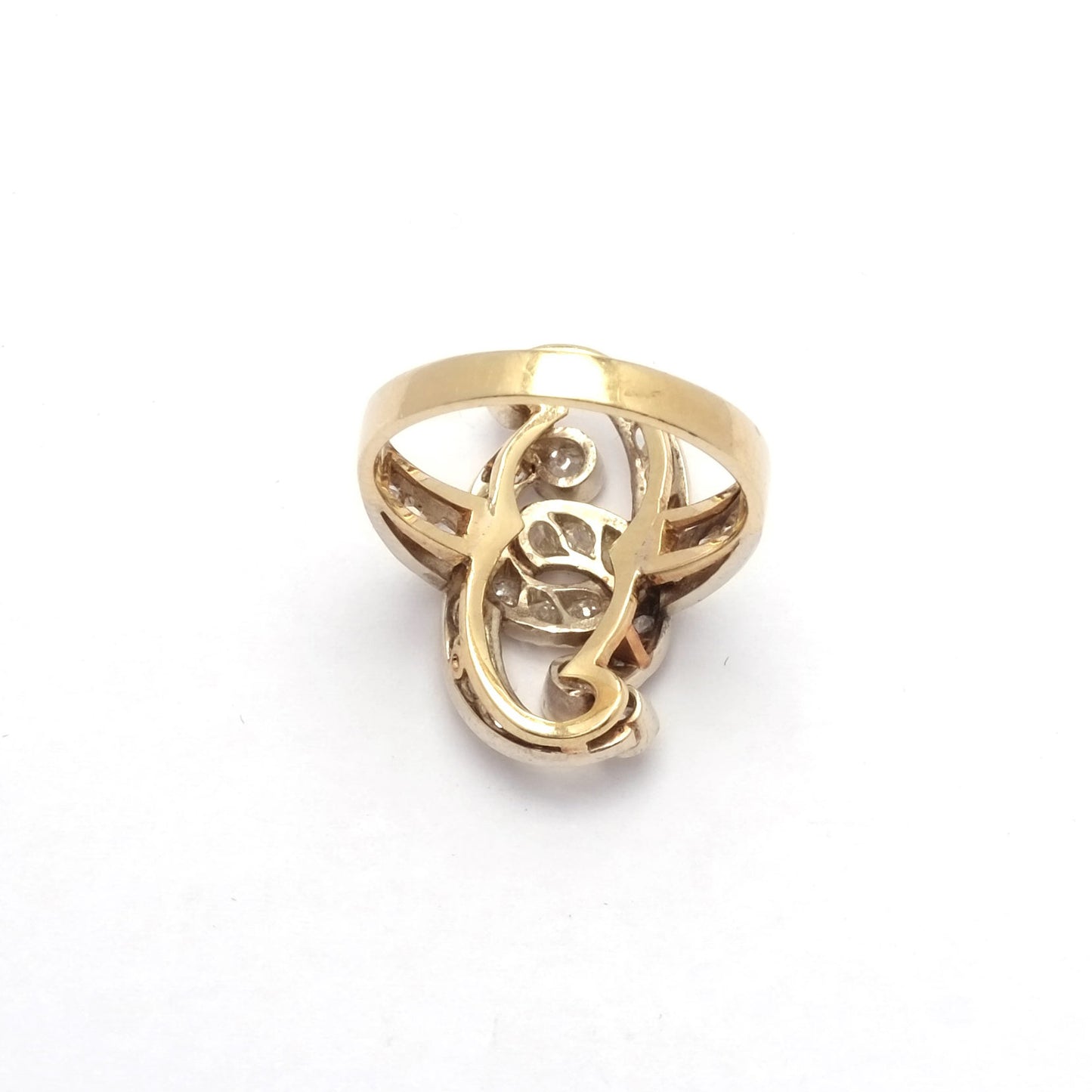 Art Deco Contrarié Ring