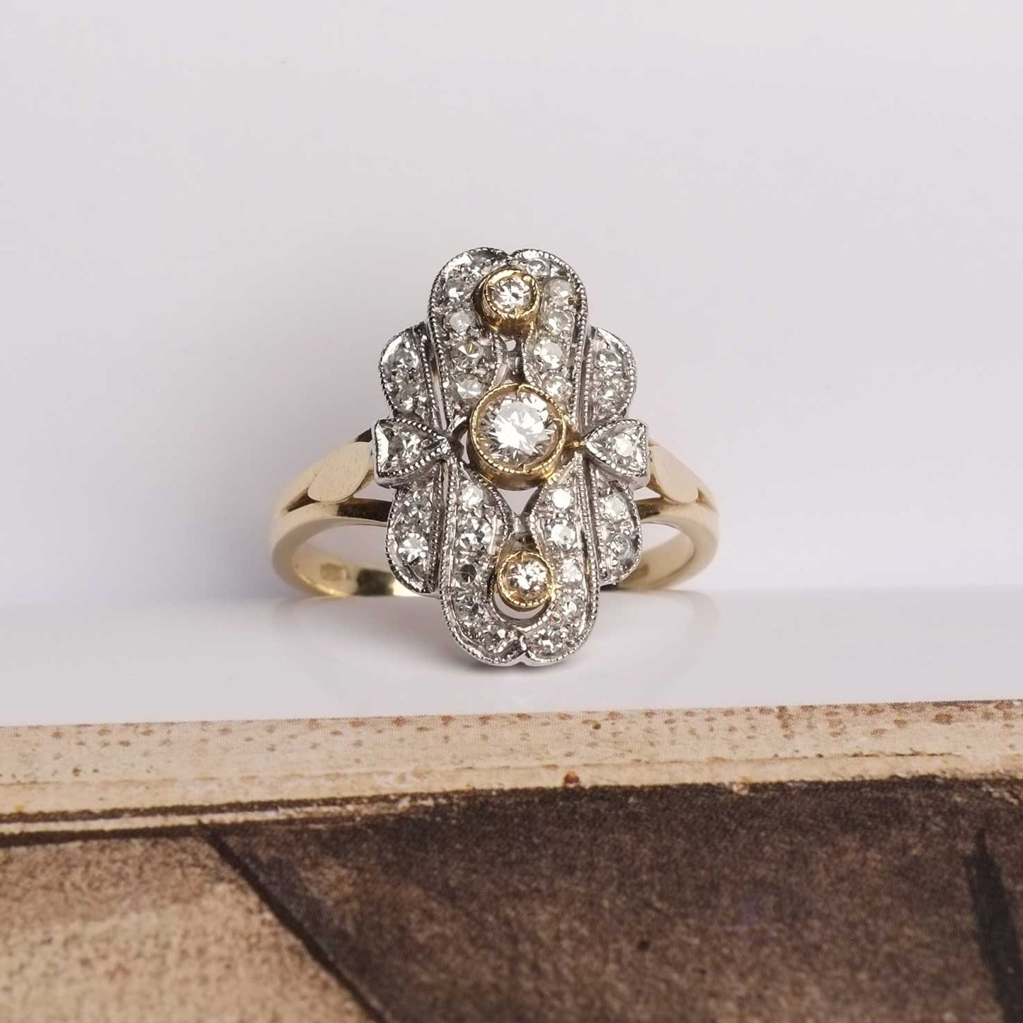Art Deco Yellow Gold Ring