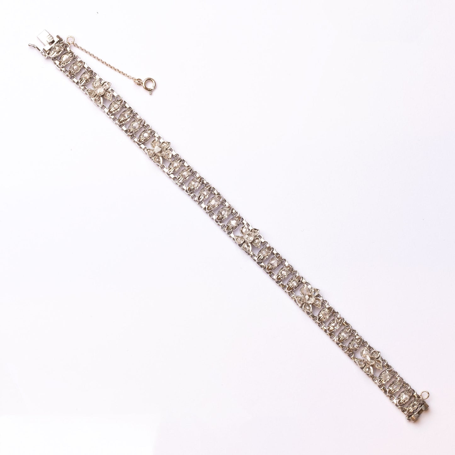 White Gold and Diamonds Bracelet