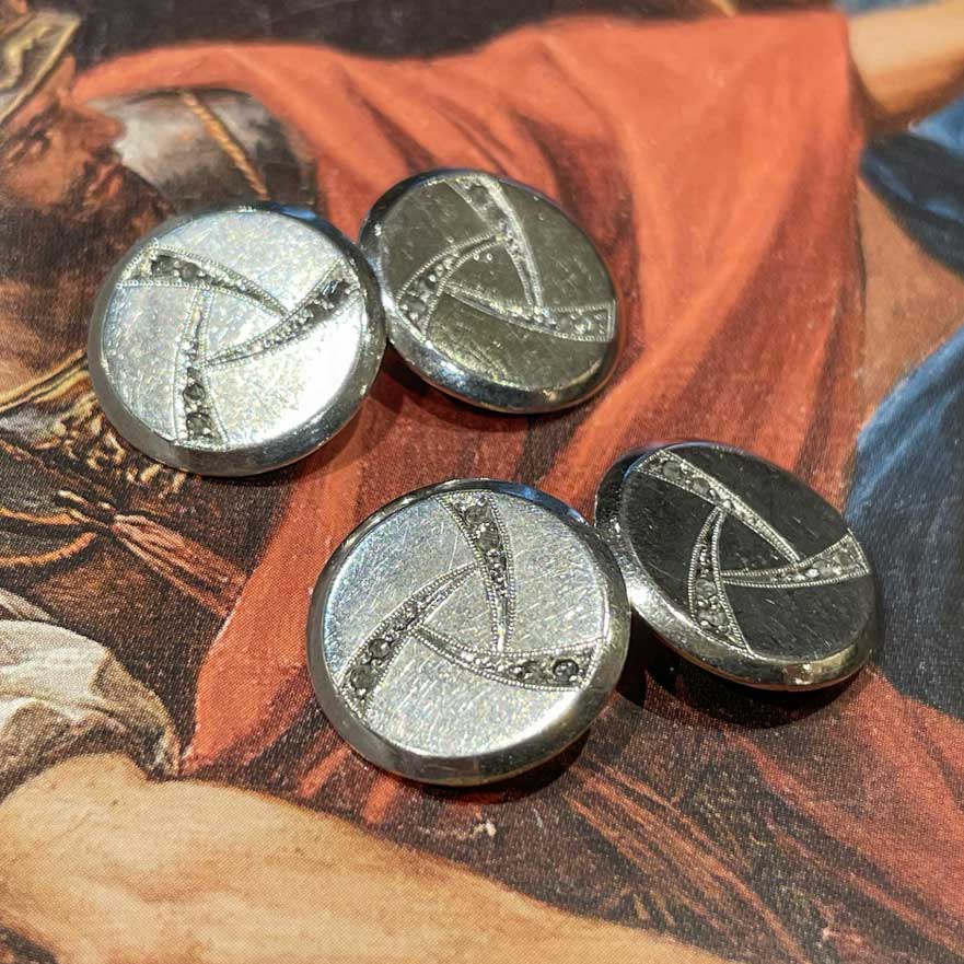 Infinity Art Deco Cufflinks