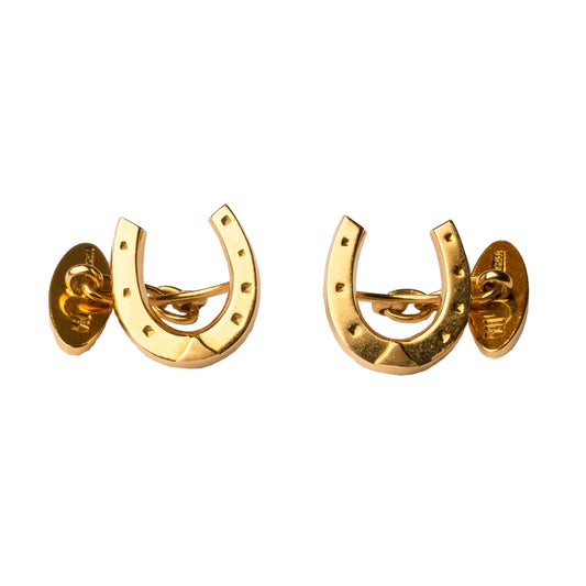 Horseshoe Cufflinks Signed Weingrill