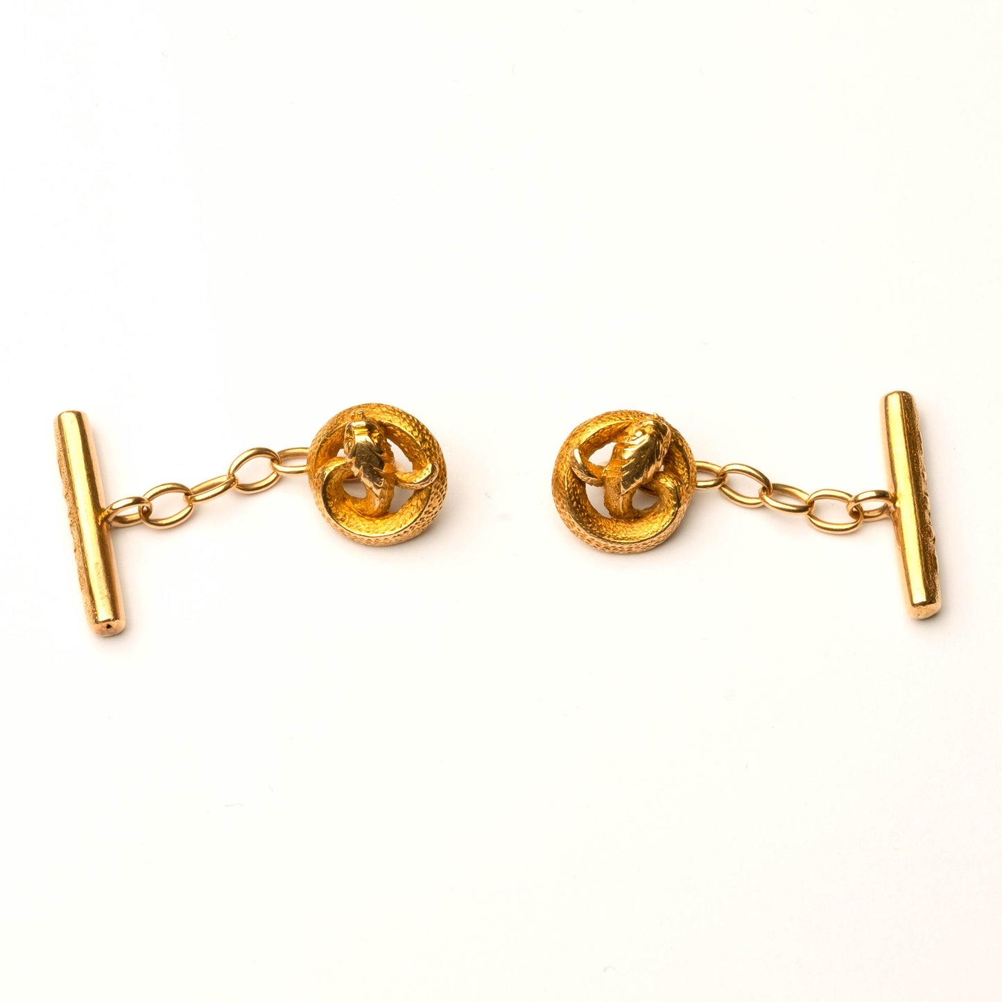 Antique Snake Cufflinks