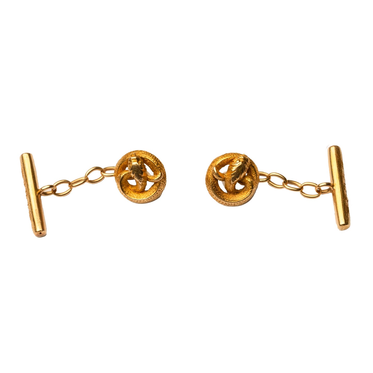 Antique Snake Cufflinks