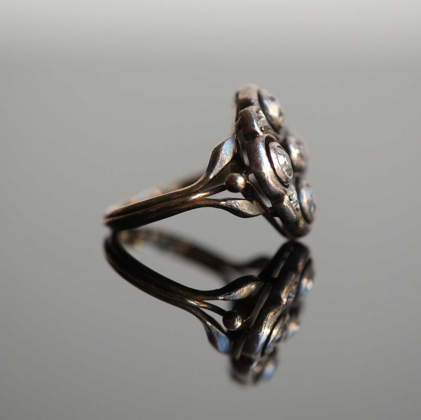Old Cut Diamond Ring