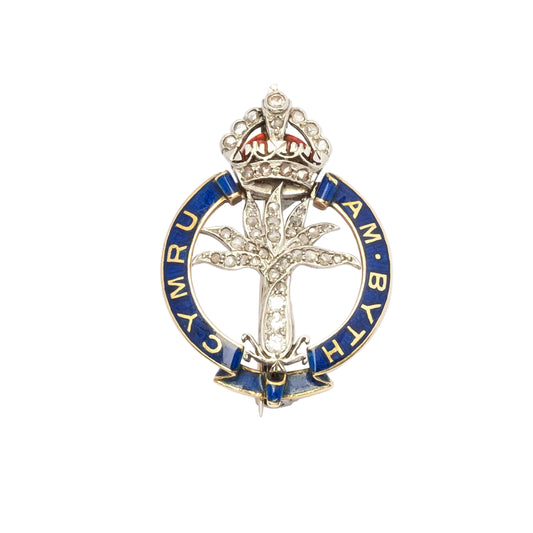 Early 1900s British Regimental Brooch – Welsh Guards