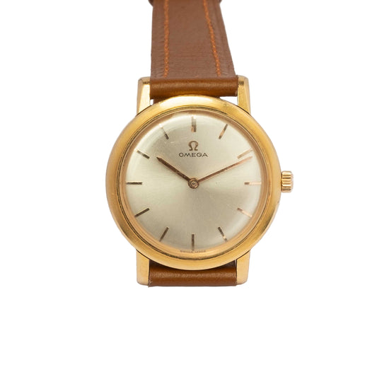 Omega Women’s Watch in 18ct Gold – Manual Wind, Circa 1960s/70s