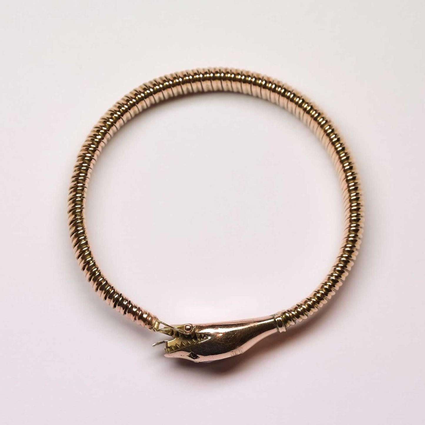 Antique rose gold Snake Bracelet